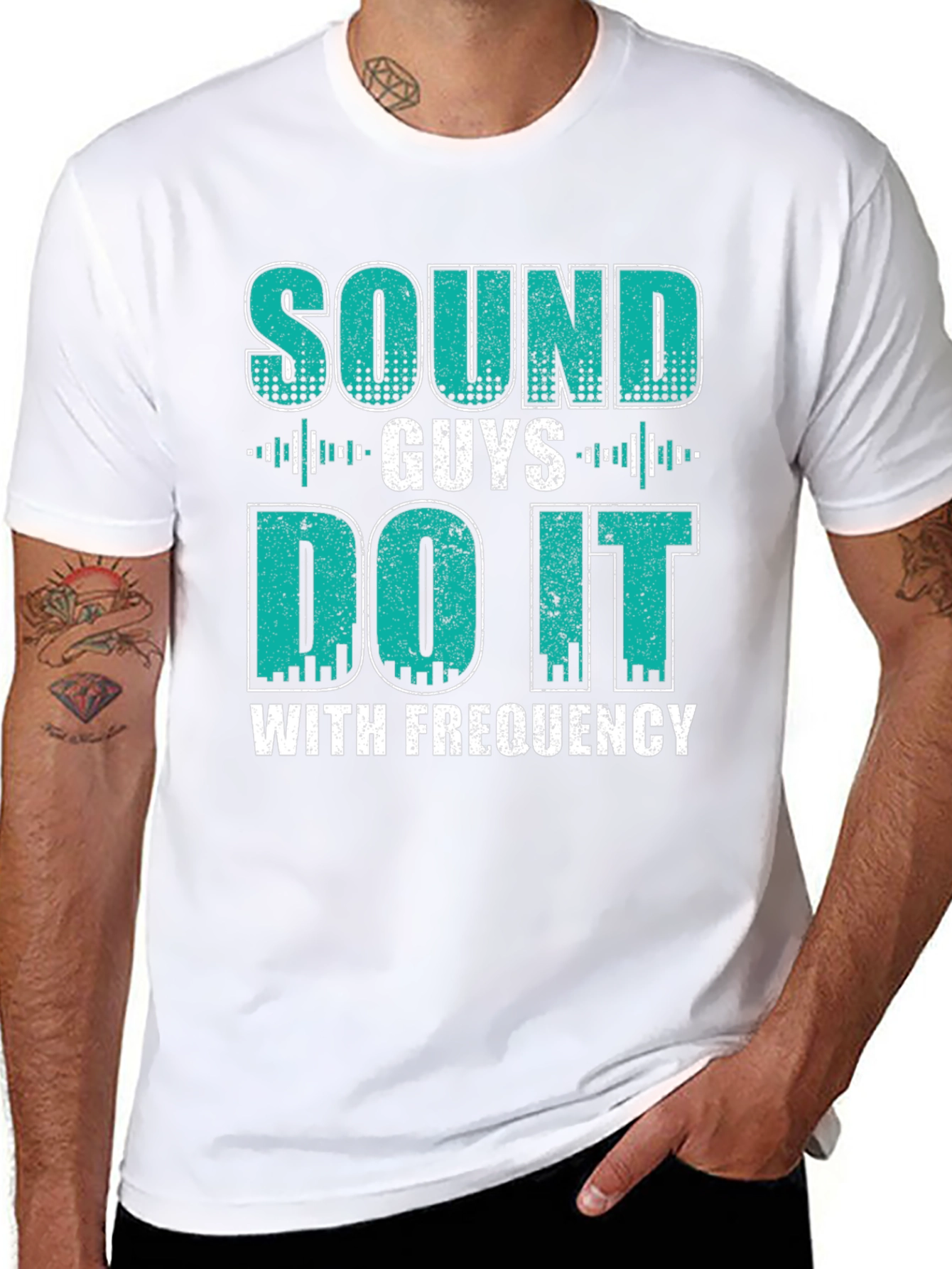 Sound Guys Frequency T-Shirt - Funny Audio Engineer Tee