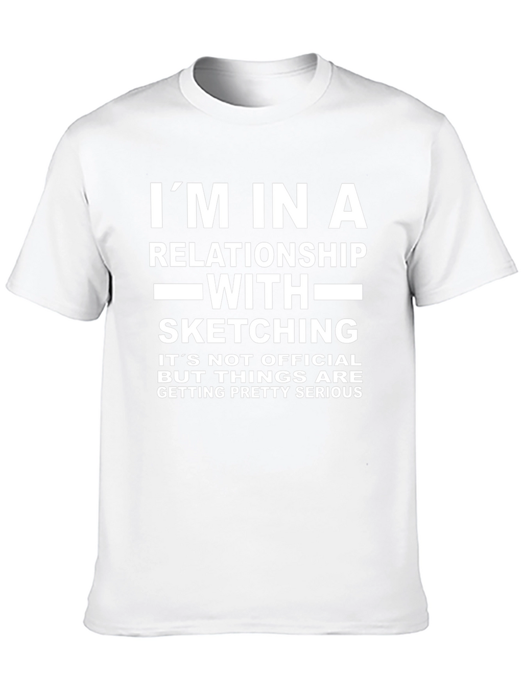 Sketching Relationship T-Shirt - Funny Graphic Tee