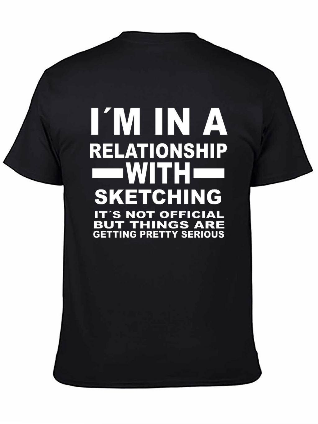 Sketching Relationship T-Shirt - Funny Graphic Tee