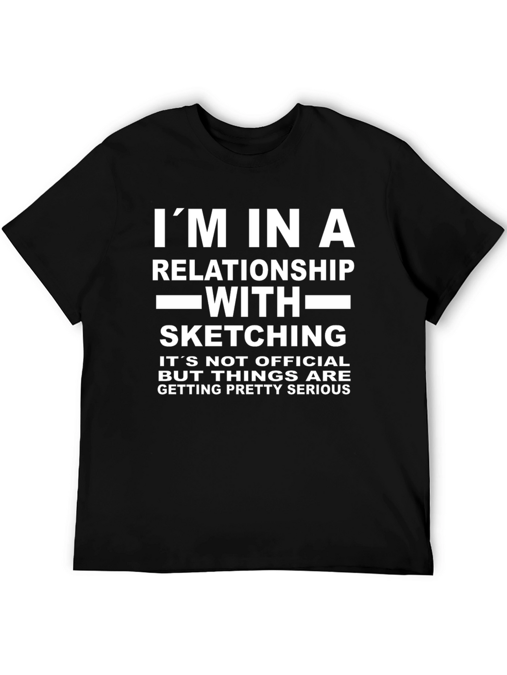 Sketching Relationship T-Shirt - Funny Graphic Tee