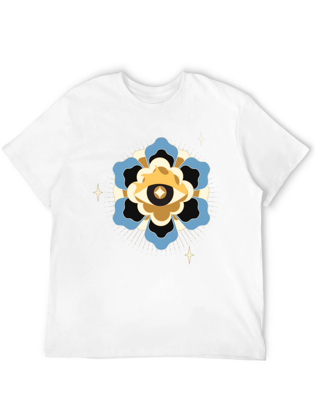 Mystic Eye Graphic Black T-Shirt