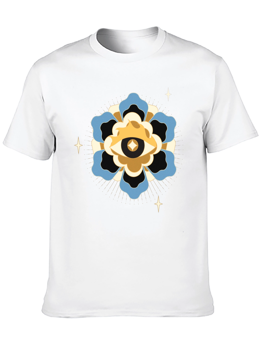 Mystic Eye Graphic Black T-Shirt