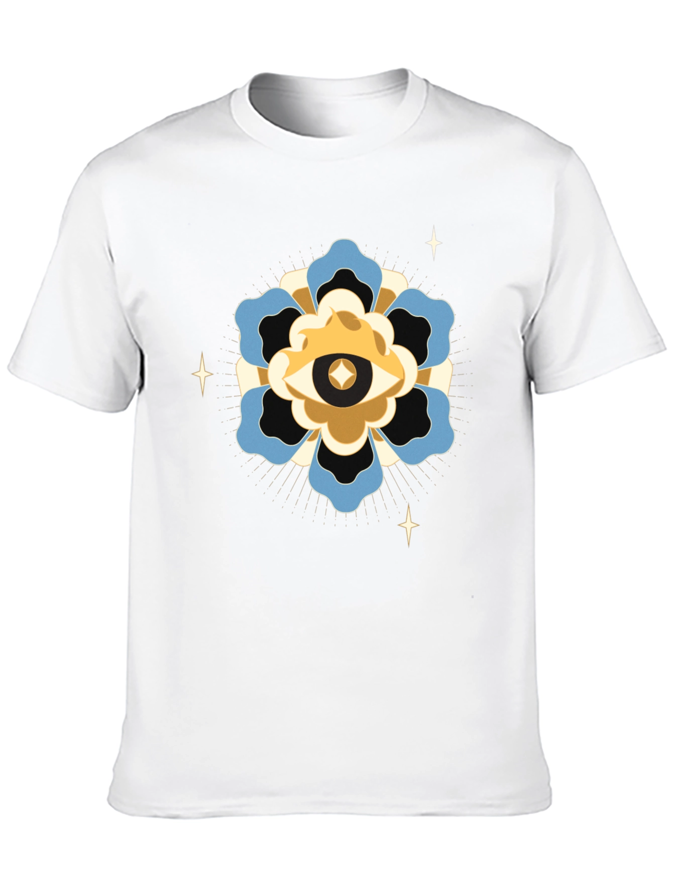 Mystic Eye Graphic Black T-Shirt