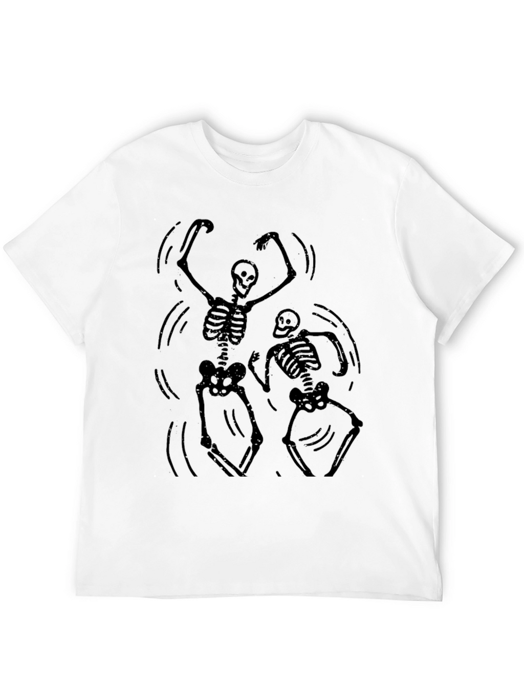 Dancing Skeletons Graphic T-Shirt