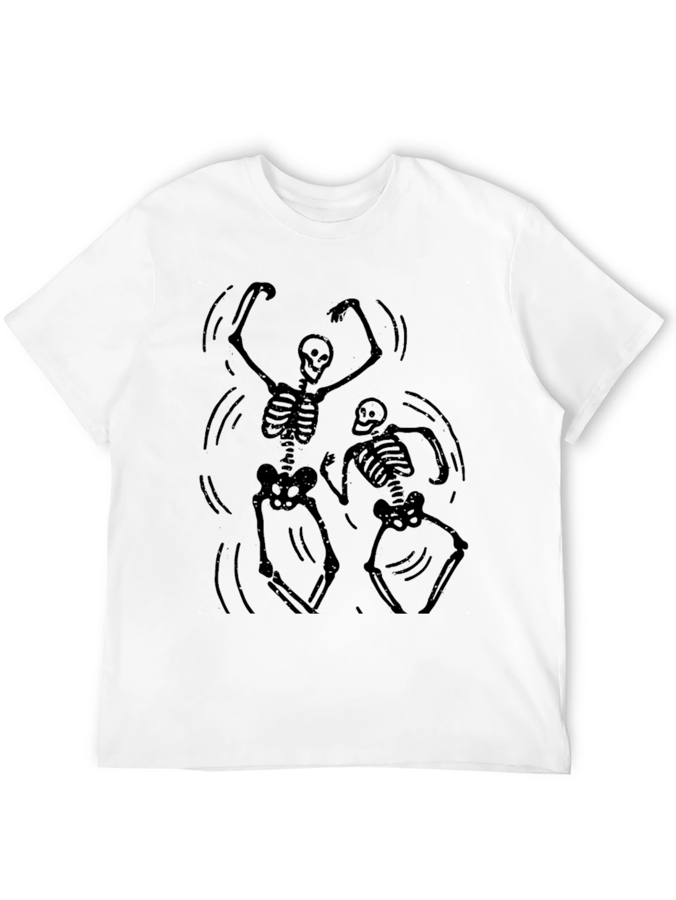 Dancing Skeletons Graphic T-Shirt