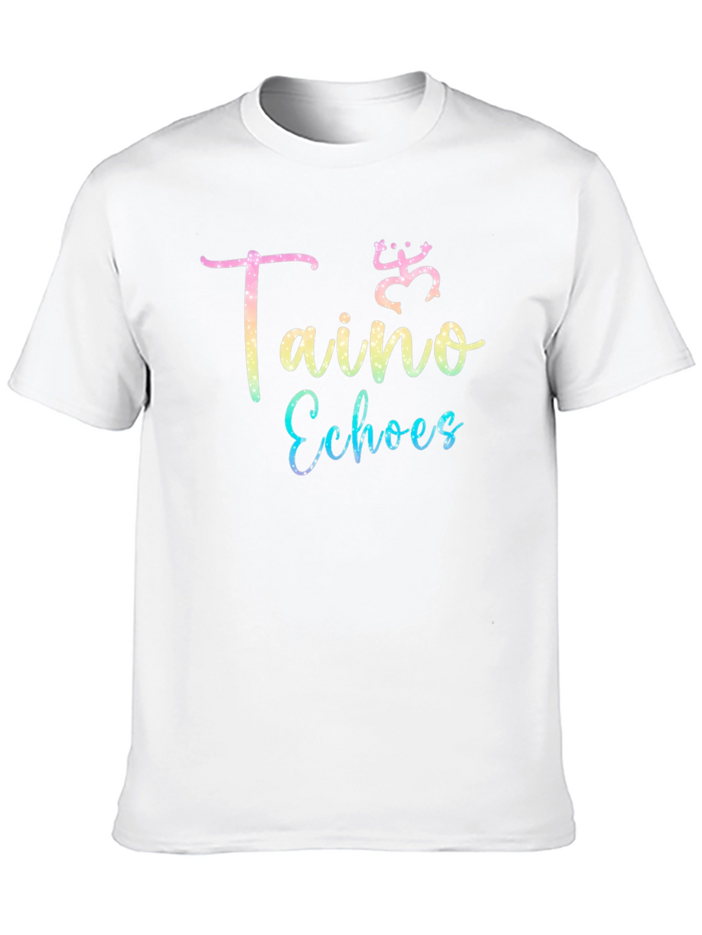 Taino Echoes Black Graphic Tee