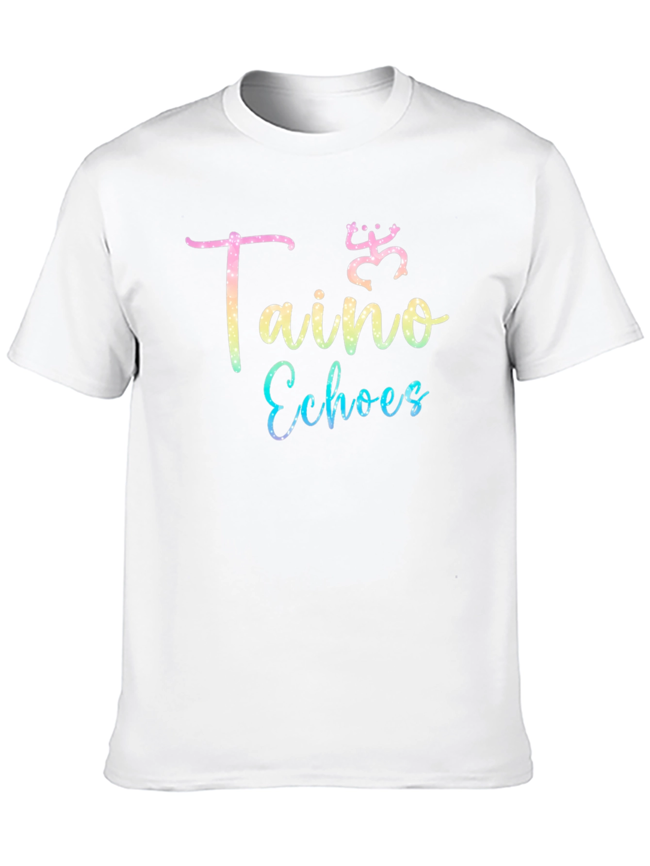 Taino Echoes Black Graphic Tee