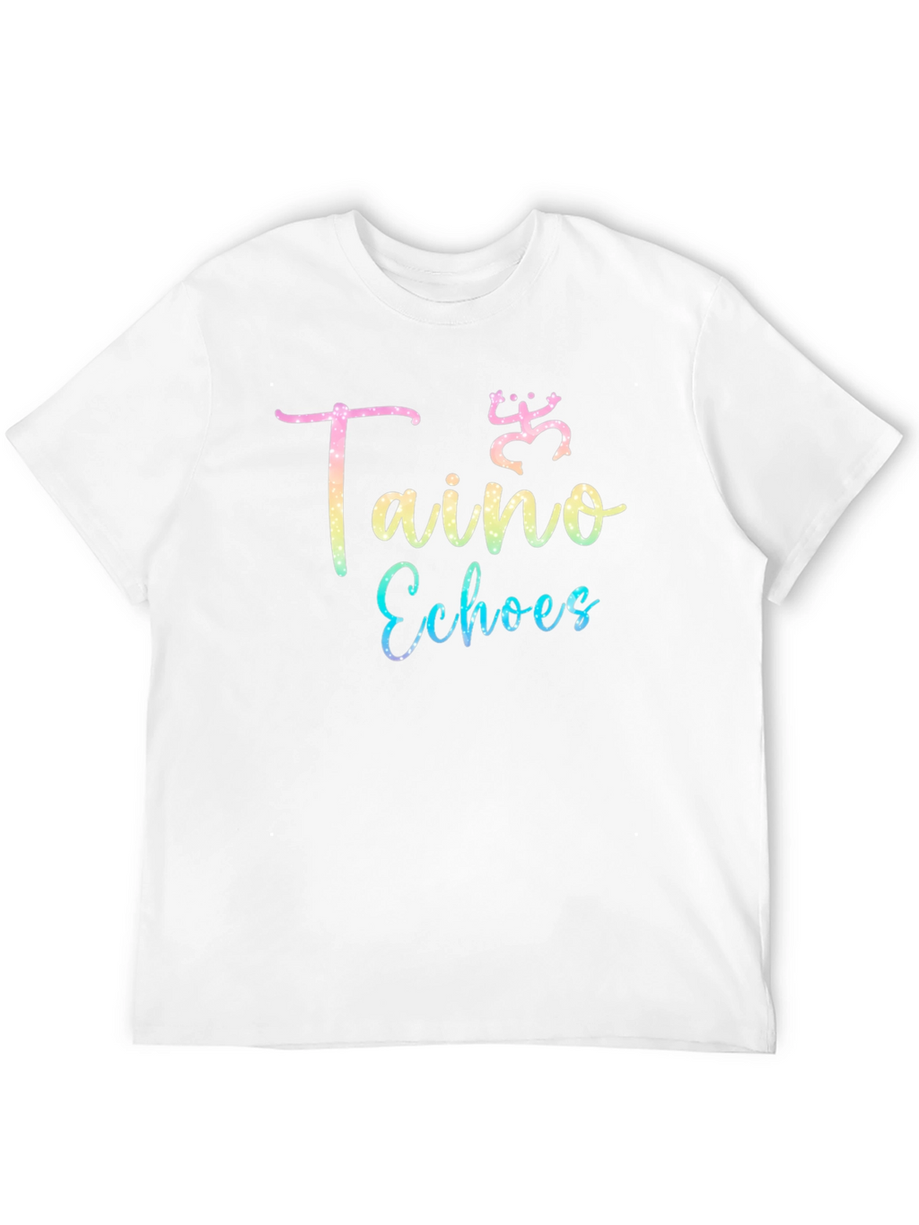 Taino Echoes Black Graphic Tee