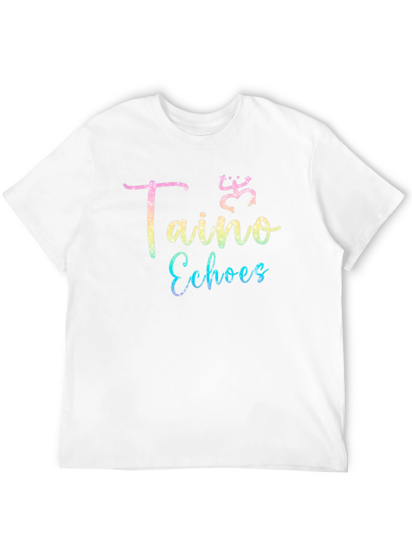 Taino Echoes Black Graphic Tee