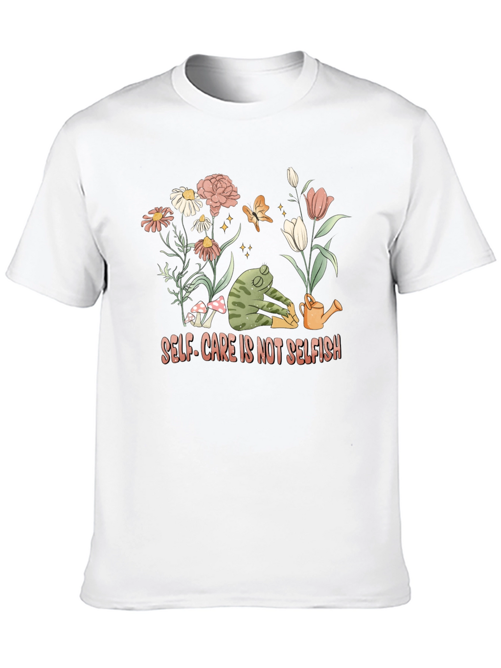 Self-Care Frog Graphic Tee