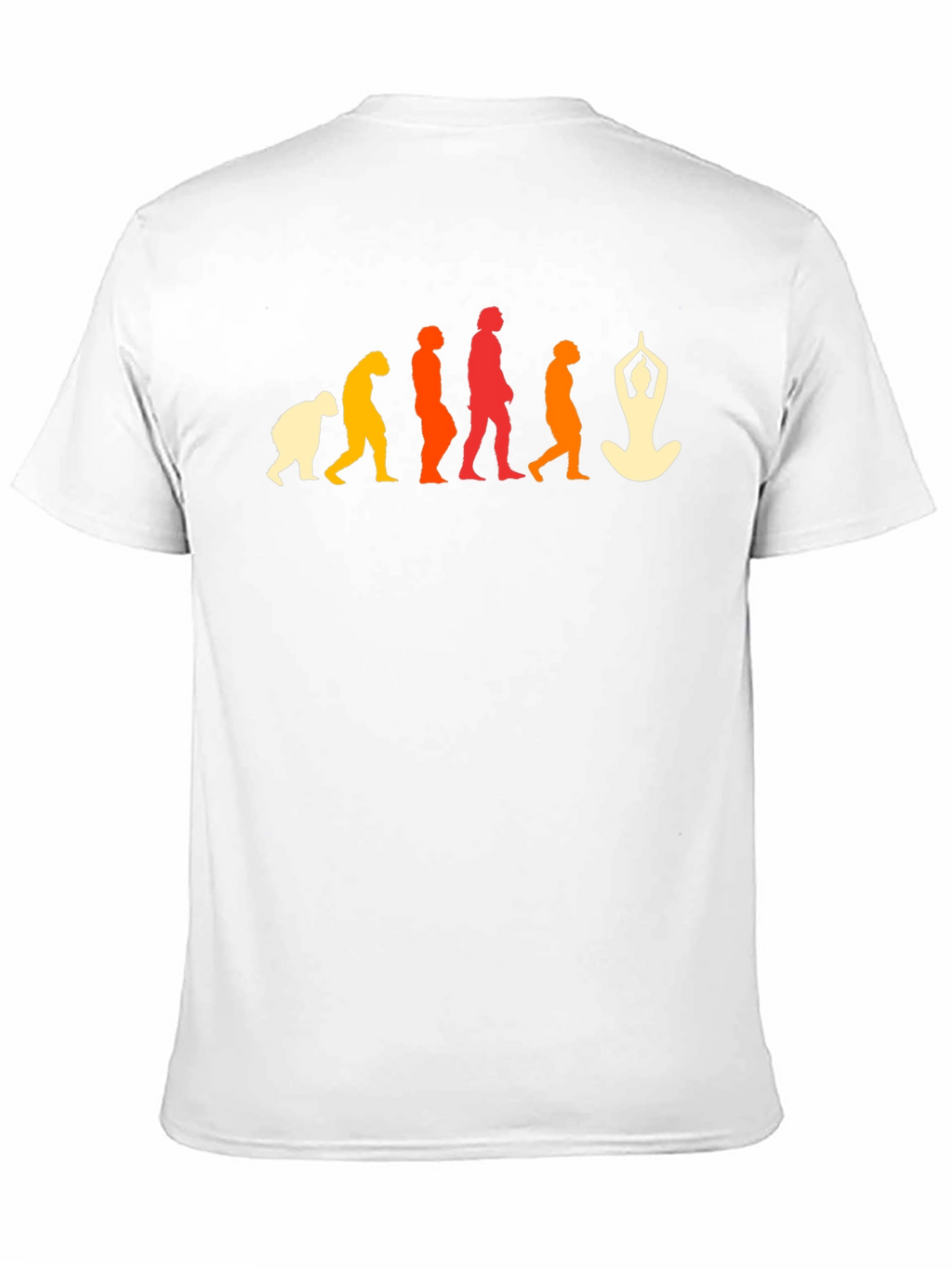 Yoga Evolution T-Shirt - Black Graphic Tee