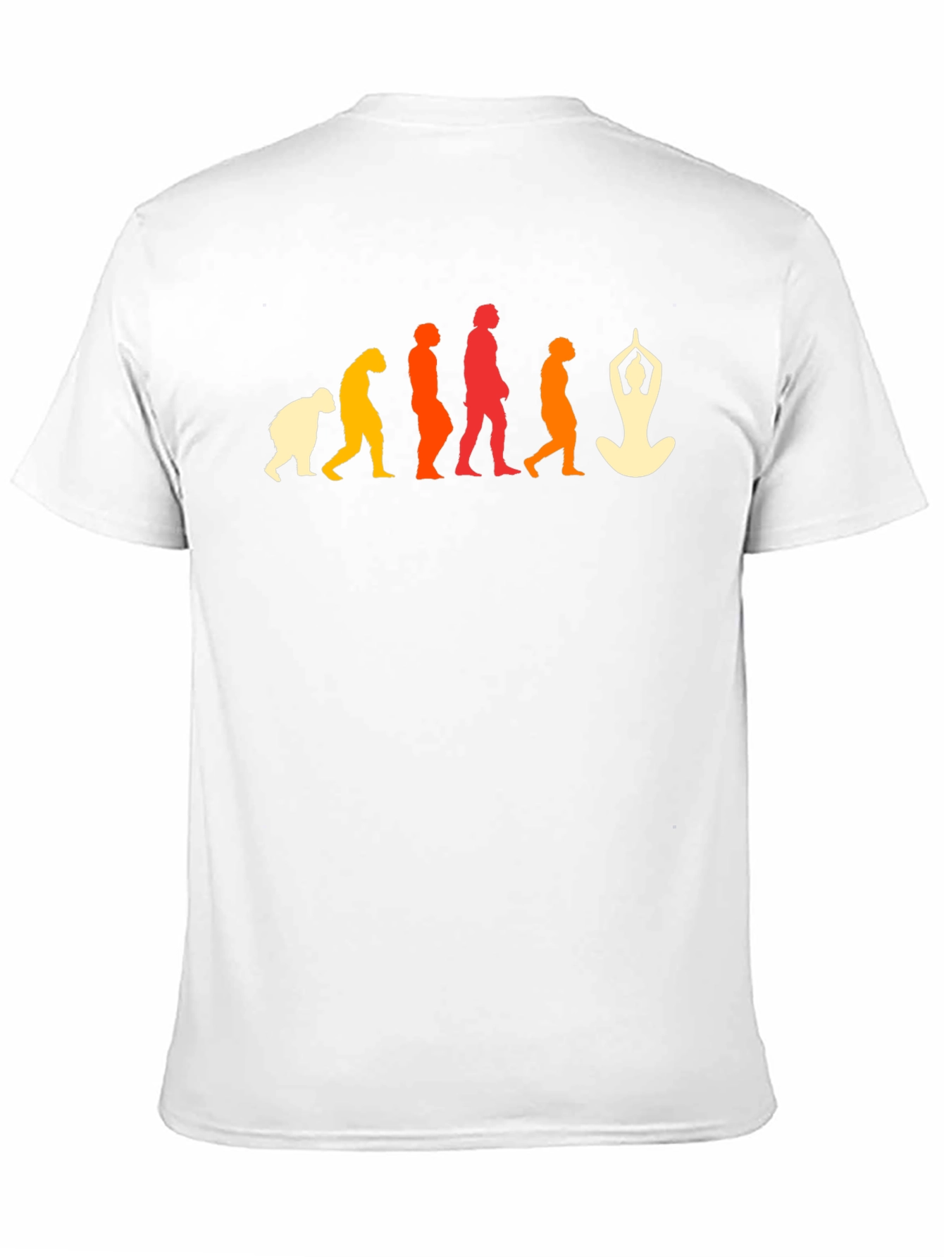 Yoga Evolution T-Shirt - Black Graphic Tee