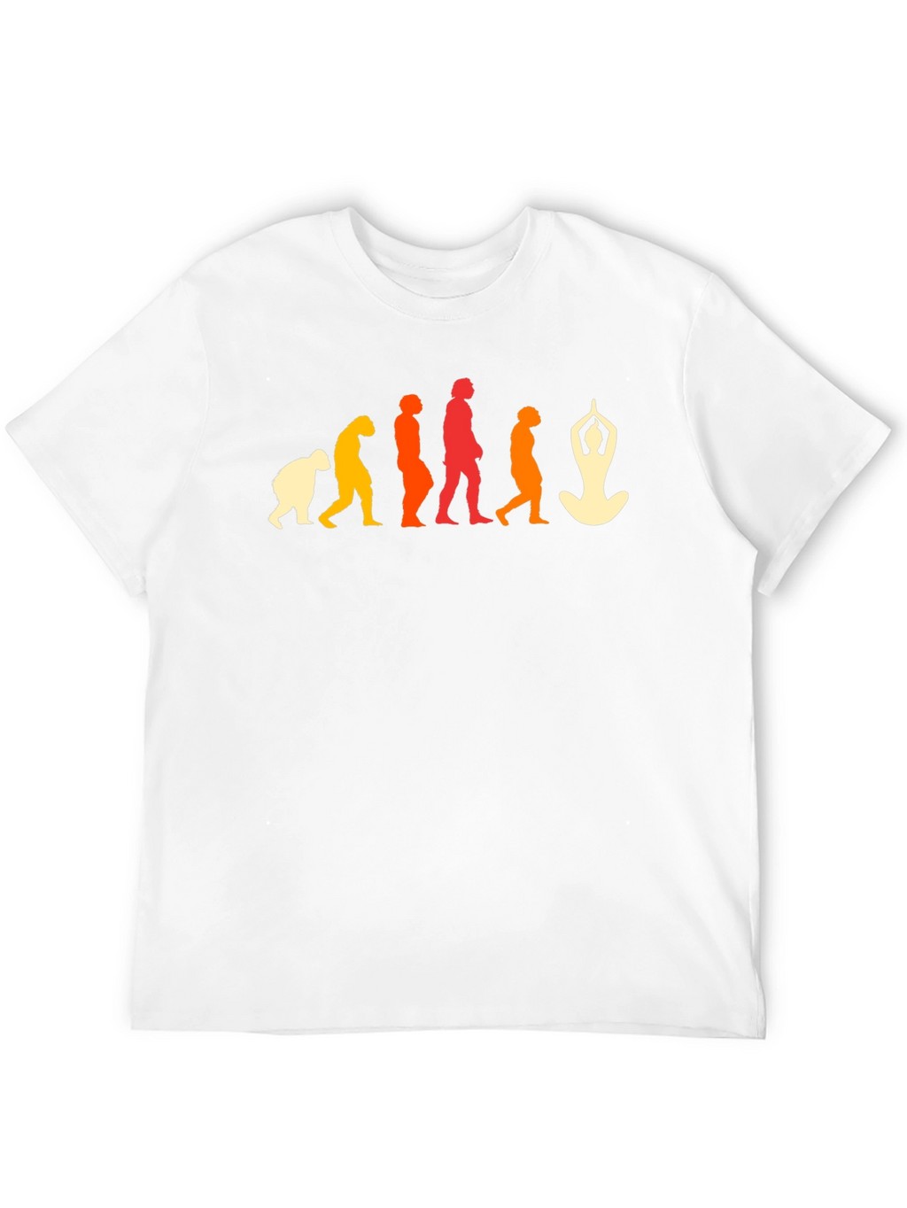 Yoga Evolution T-Shirt - Black Graphic Tee
