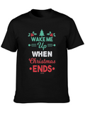 Wake Me Up When Christmas Ends T-Shirt