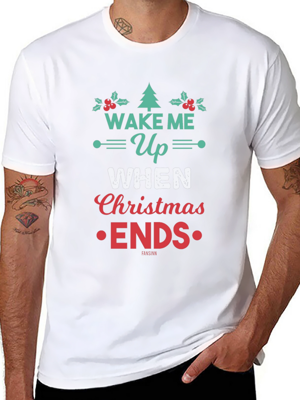 Wake Me Up When Christmas Ends T-Shirt