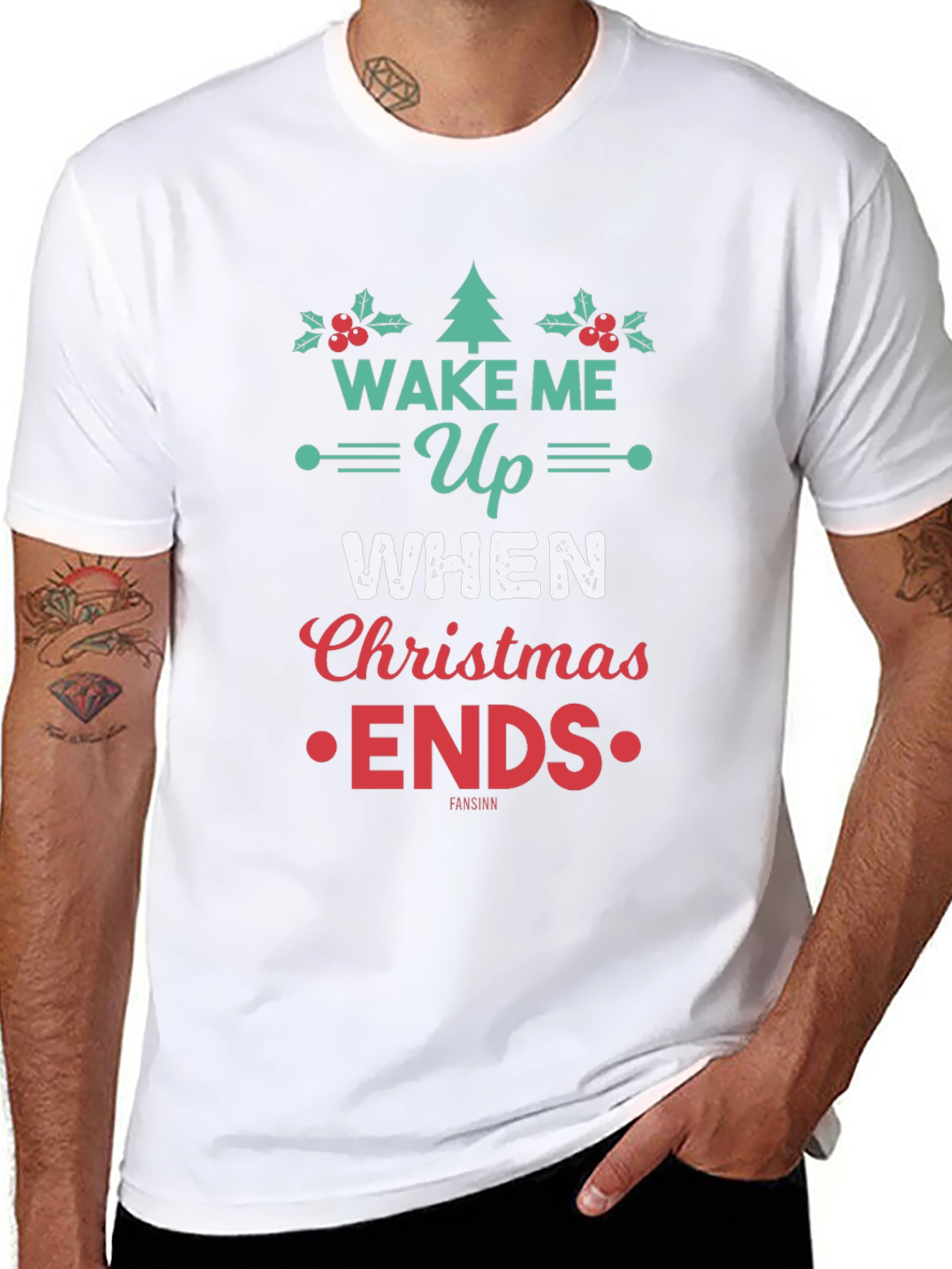 Wake Me Up When Christmas Ends T-Shirt