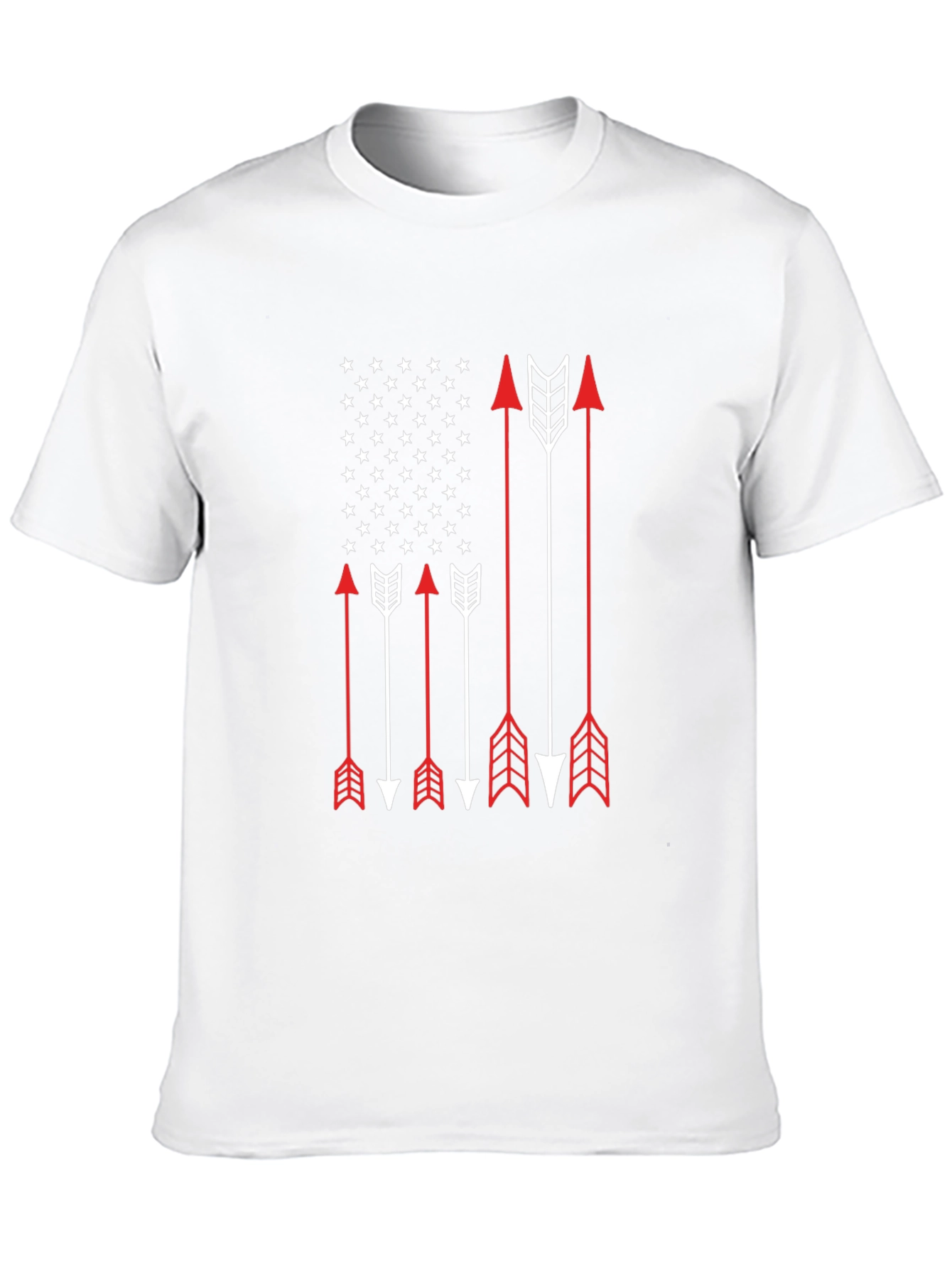 Patriotic Arrow T-Shirt - USA Flag Graphic Tee