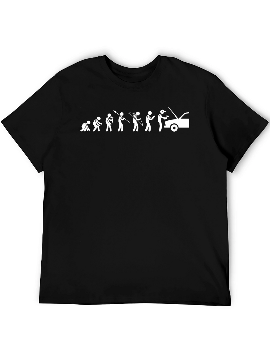 Evolution of Man Car Mechanic T-Shirt