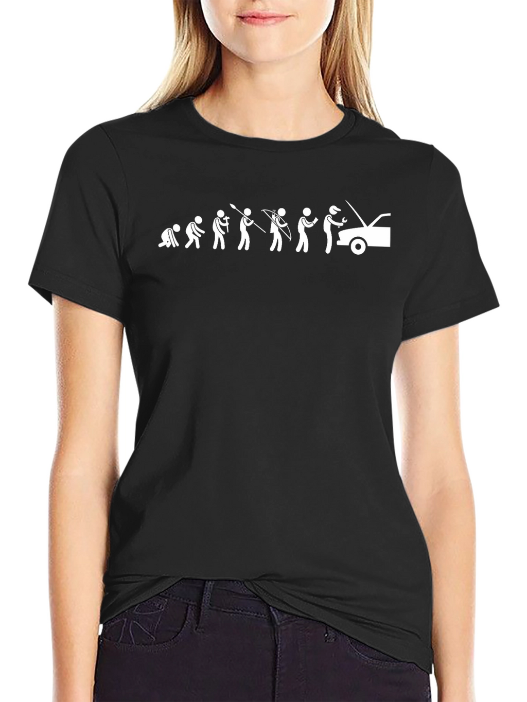 Evolution of Man Car Mechanic T-Shirt