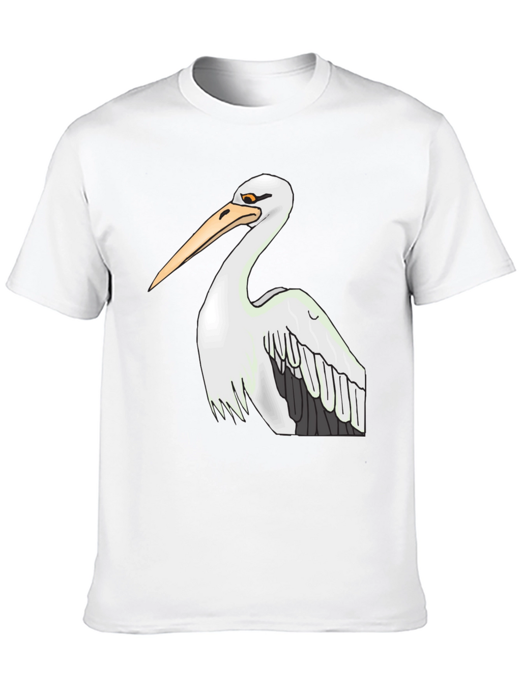 Pelican Graphic Tee - Black Cotton T-Shirt