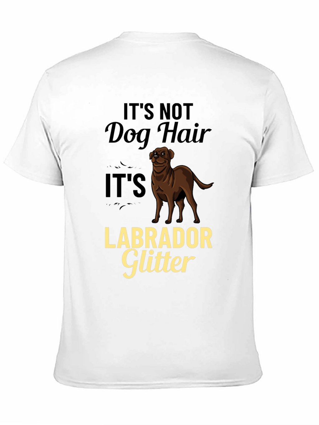 Labrador Glitter Dog Lover T-Shirt