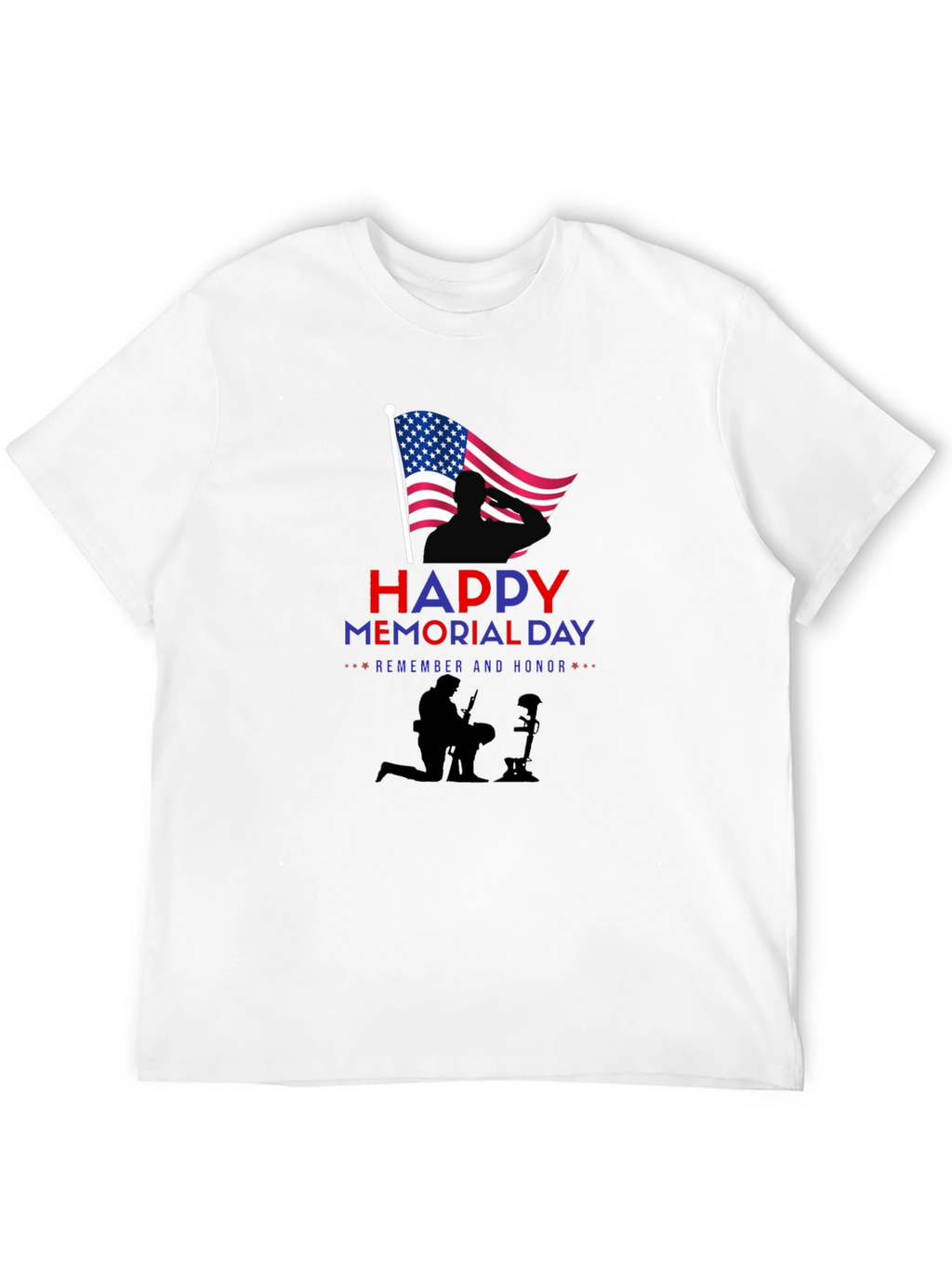 Happy Memorial Day Graphic T-Shirt