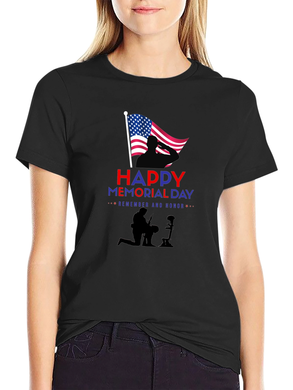Happy Memorial Day Graphic T-Shirt