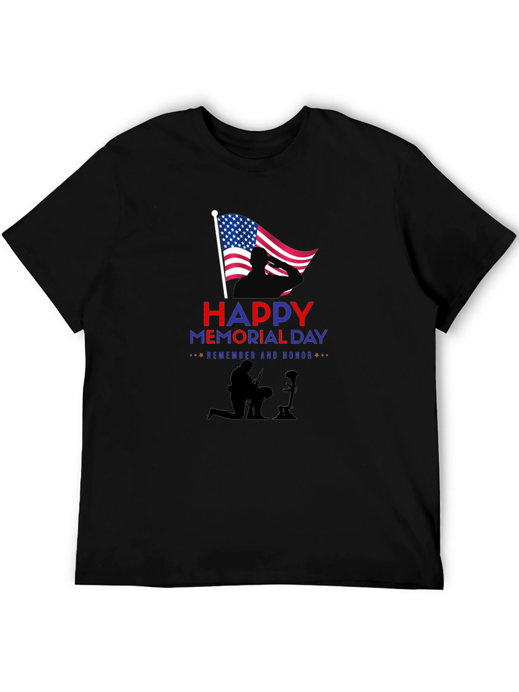Happy Memorial Day Graphic T-Shirt
