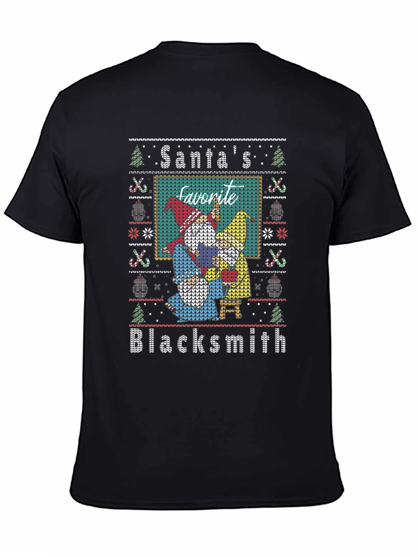 Santas Favorite Blacksmith Christmas Sweater T-Shirt