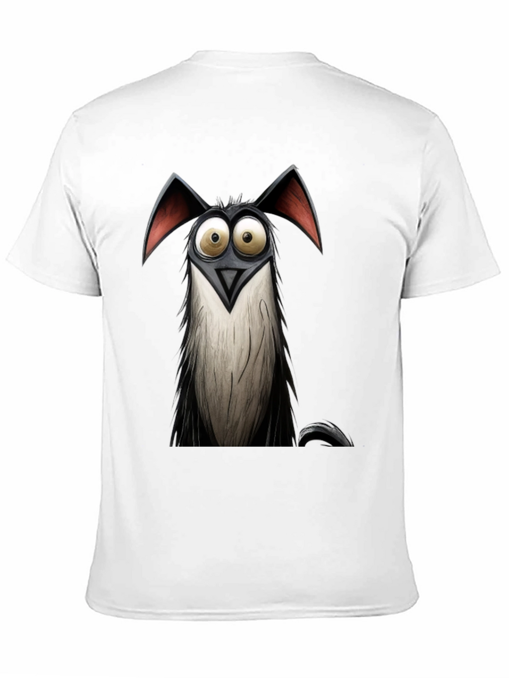 Cartoon Dog Graphic T-Shirt