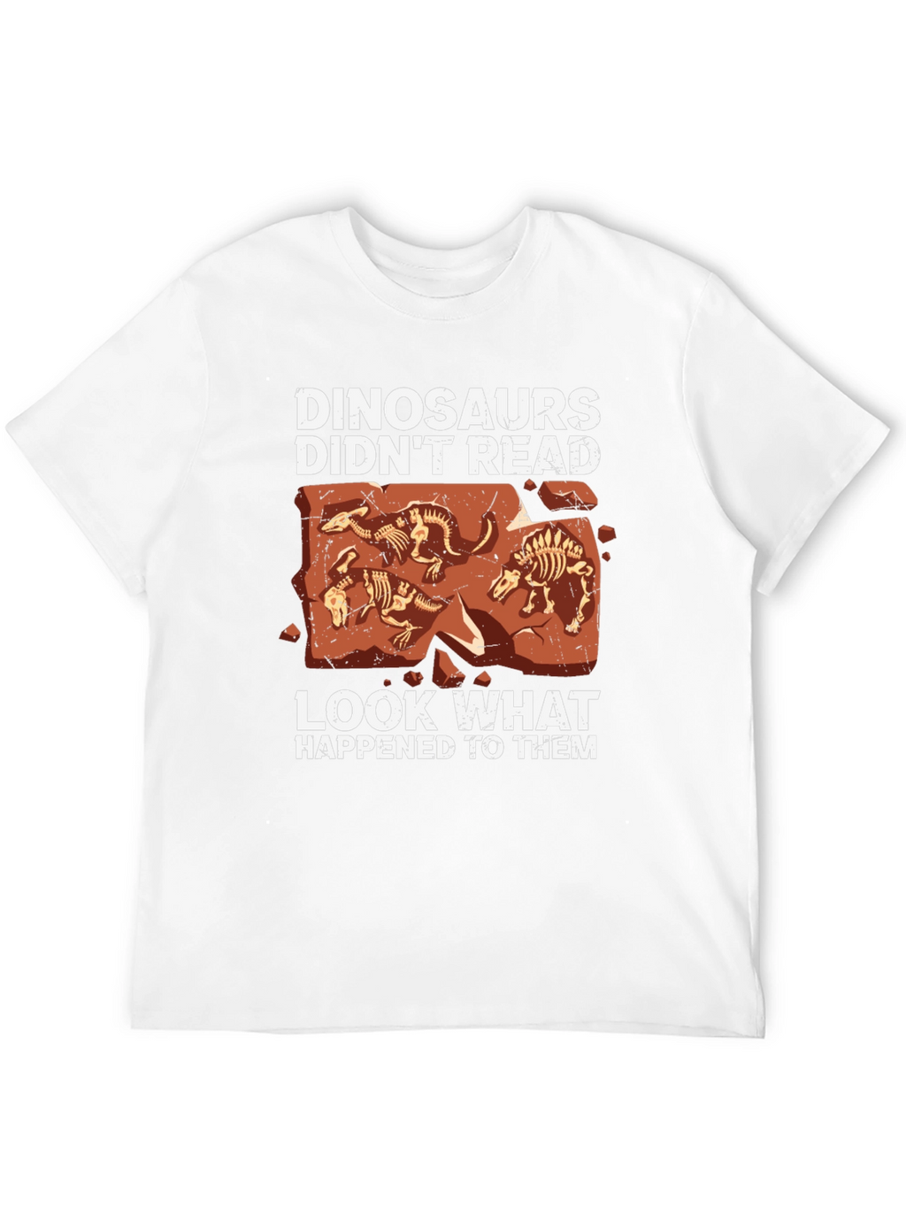 Dinosaurs Didnt Read Graphic Tee
