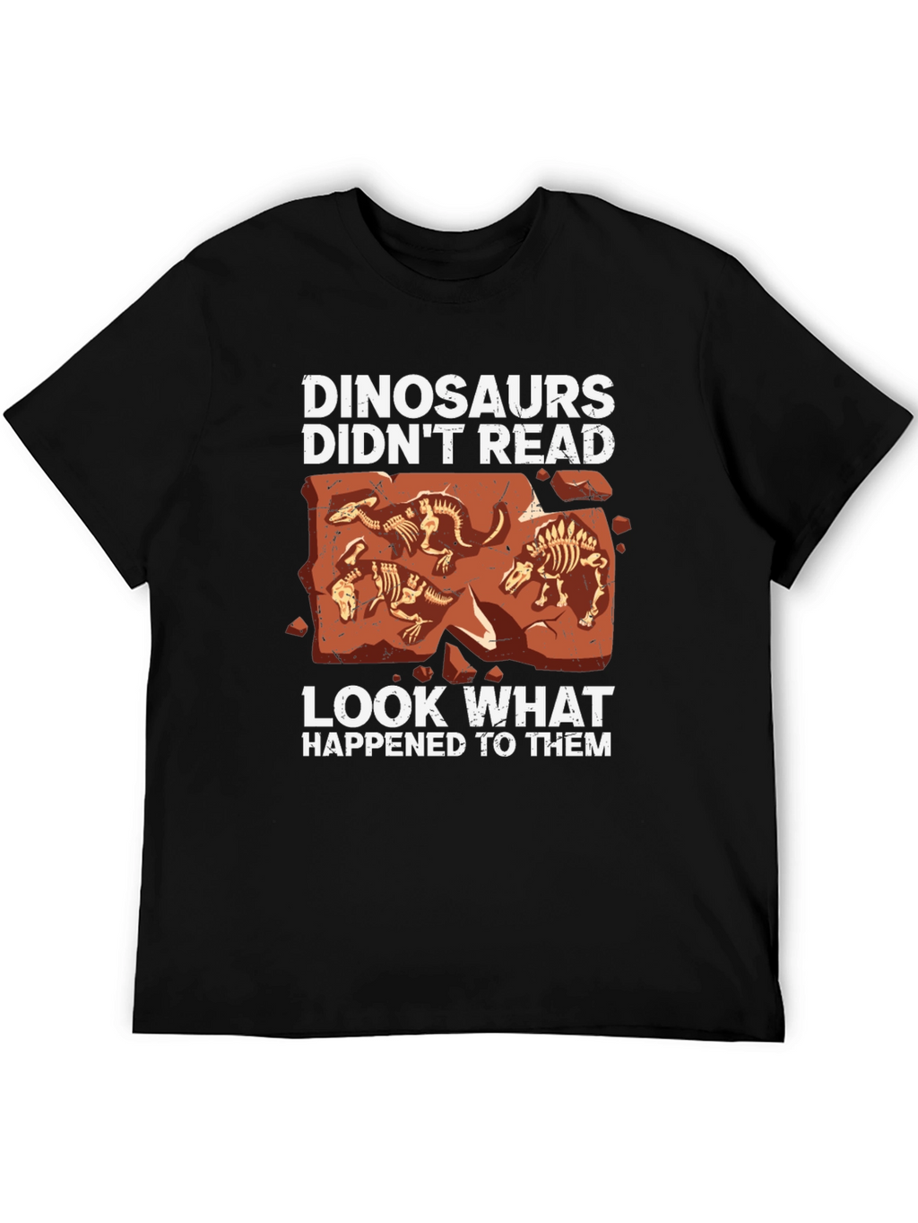 Dinosaurs Didnt Read Graphic Tee