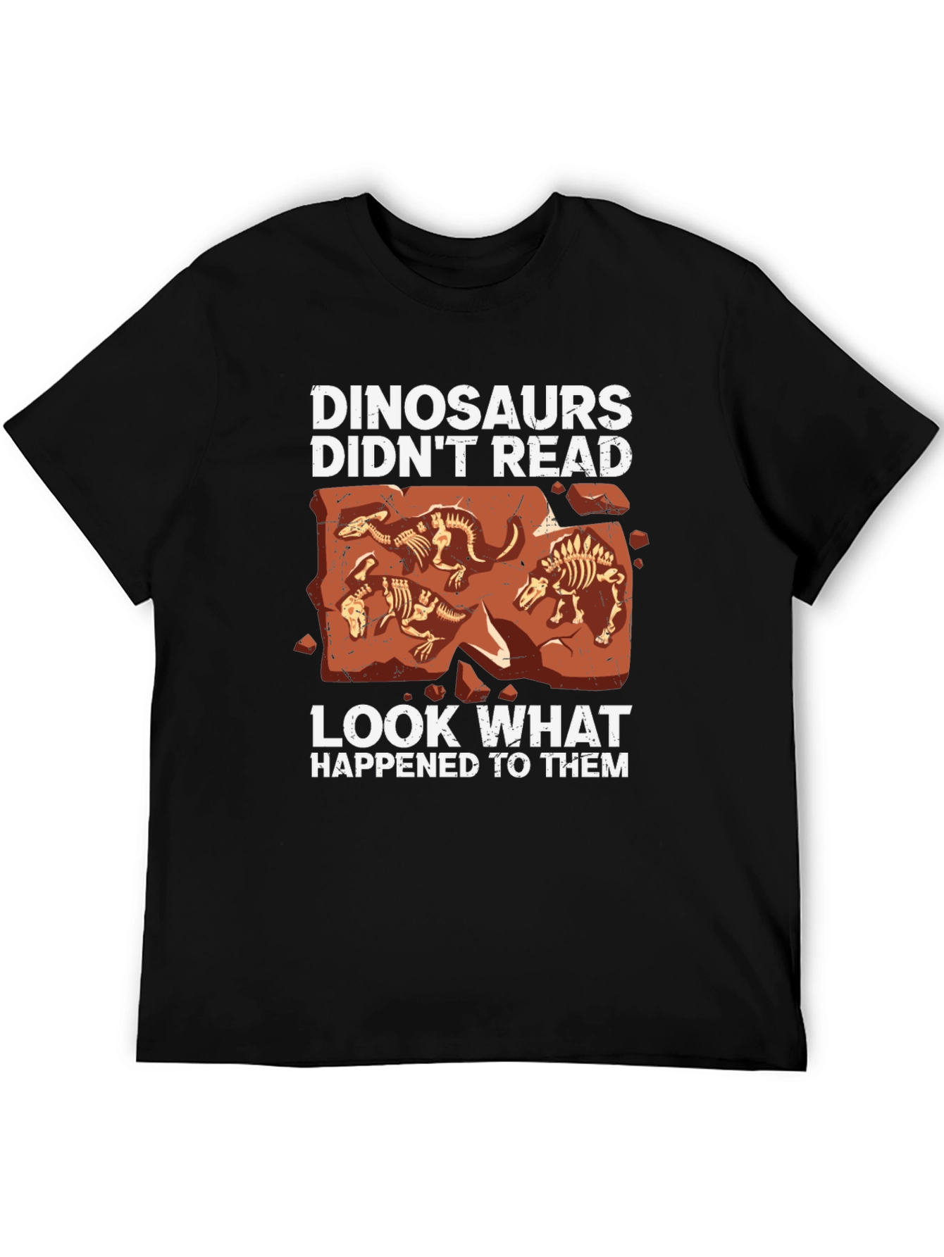Dinosaurs Didnt Read Graphic Tee
