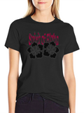 Spirit of Aloha Black T-Shirt with Hibiscus