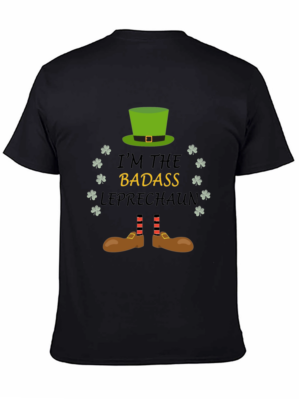 Badass Leprechaun Graphic Tee - St. Patricks Day