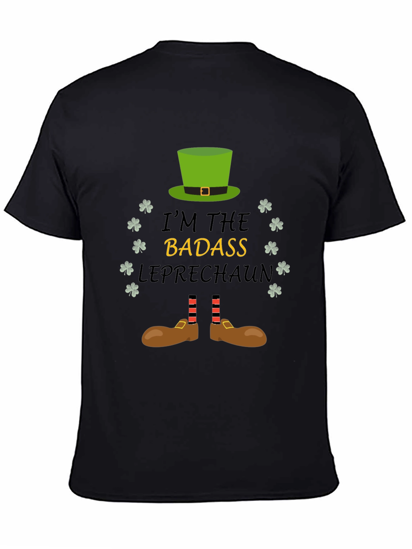 Badass Leprechaun Graphic Tee - St. Patricks Day