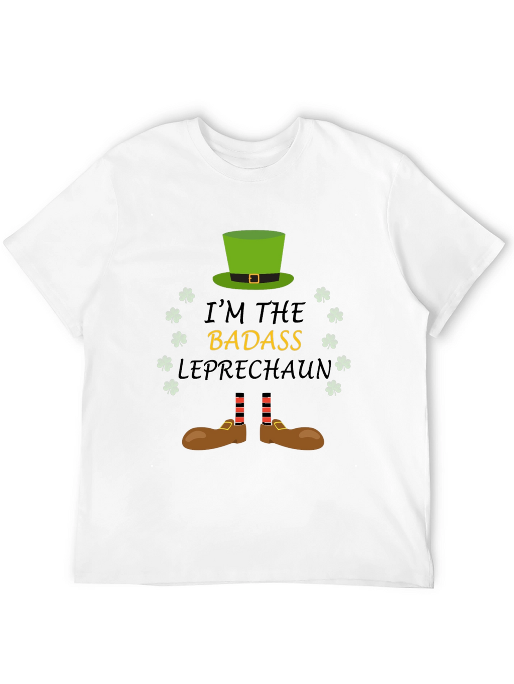 Badass Leprechaun Graphic Tee - St. Patricks Day