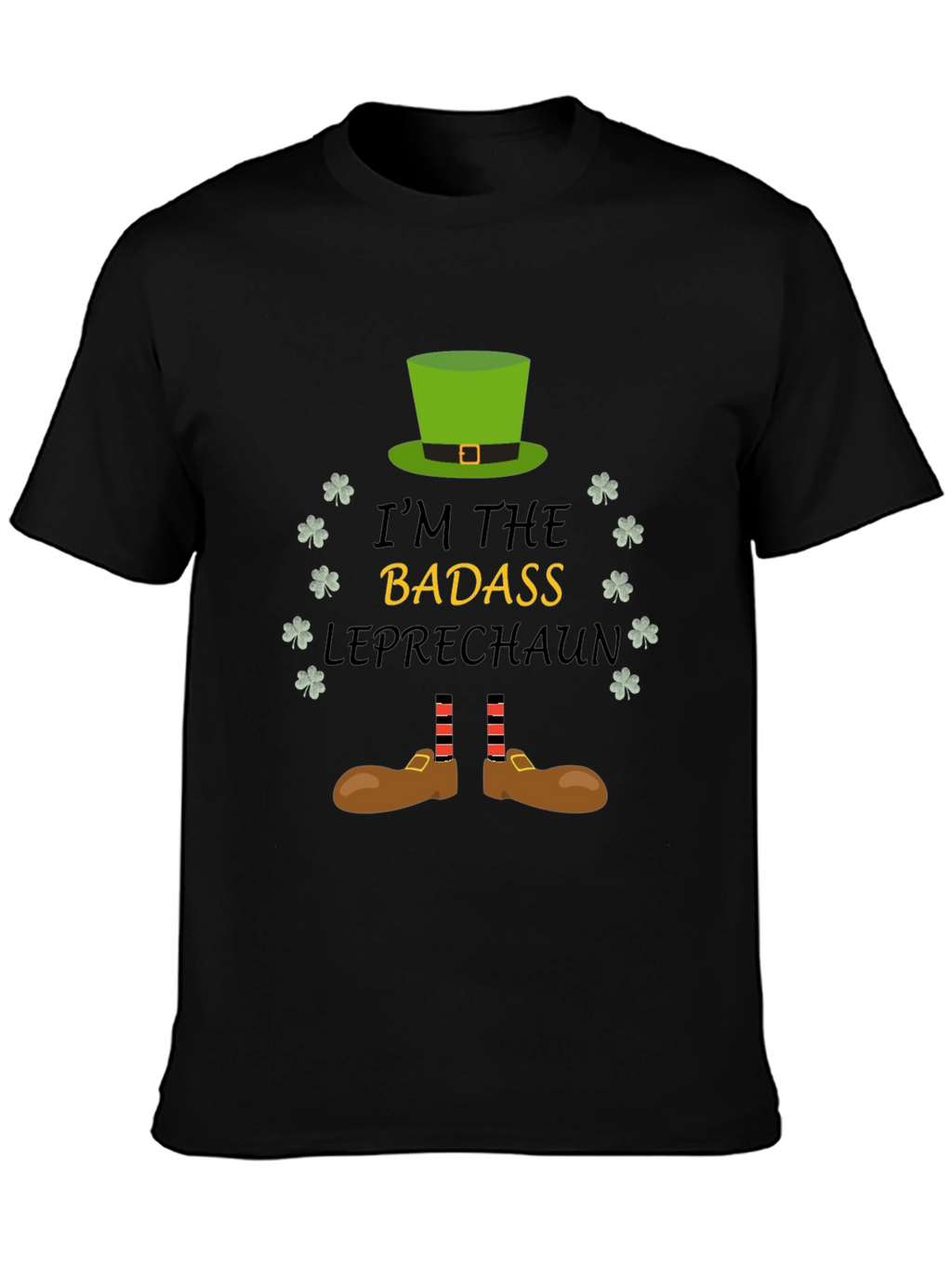 Badass Leprechaun Graphic Tee - St. Patricks Day