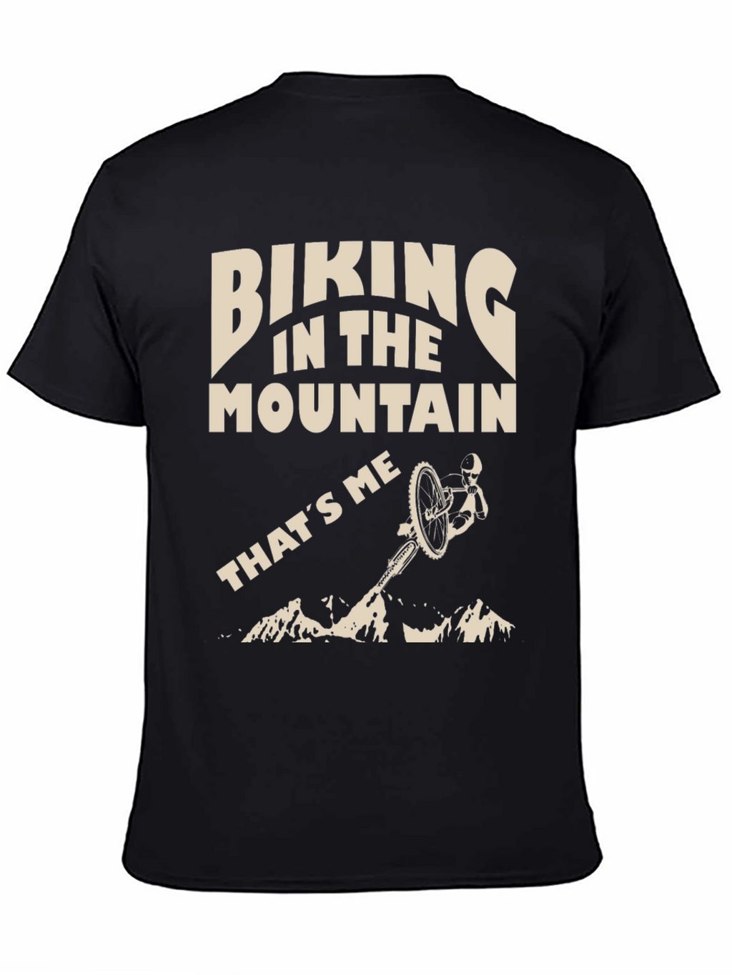 Biking in the Mountain T-Shirt