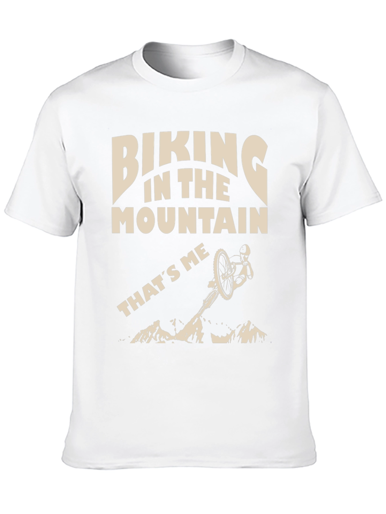 Biking in the Mountain T-Shirt
