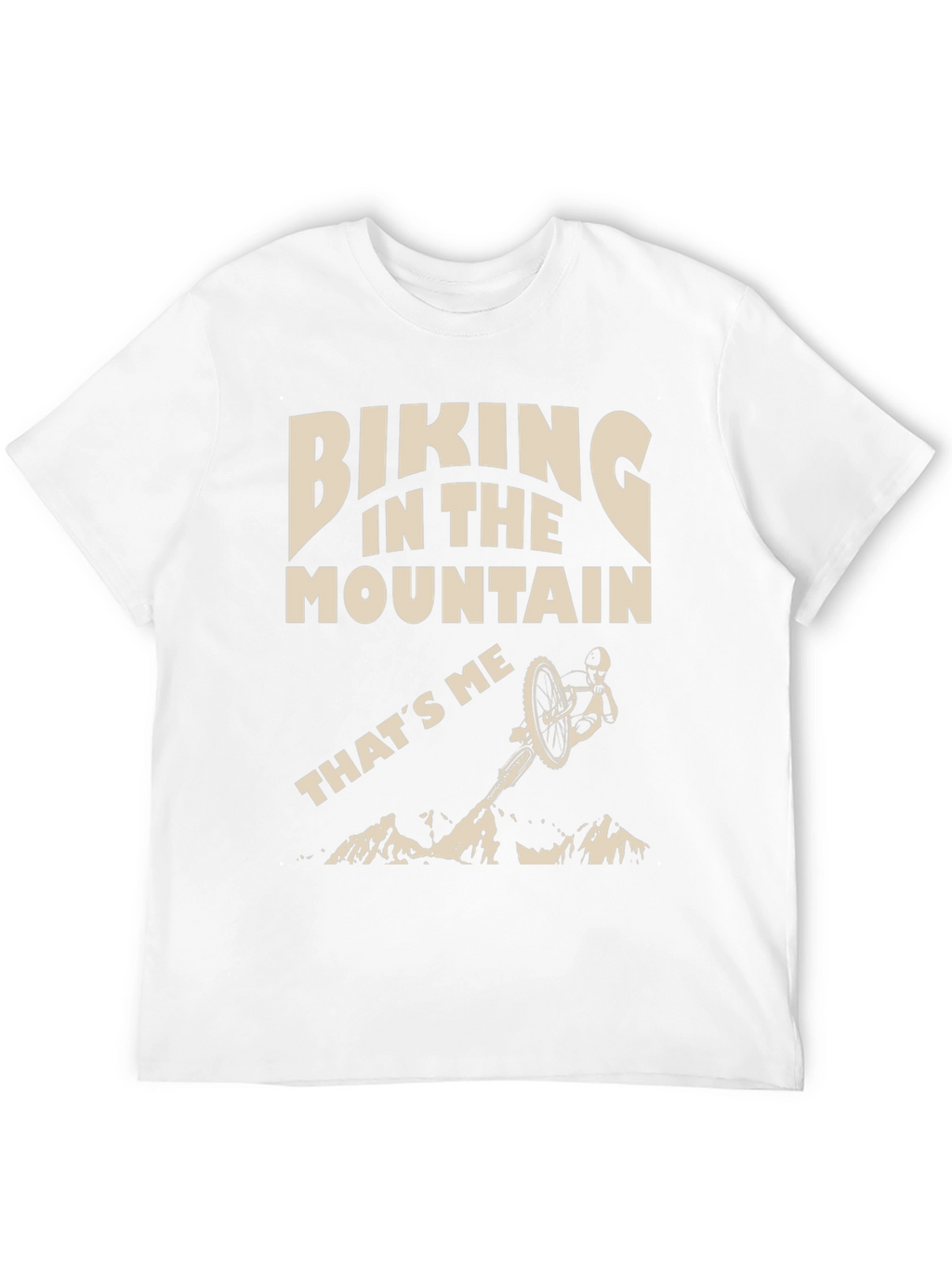 Biking in the Mountain T-Shirt