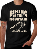 Biking in the Mountain T-Shirt
