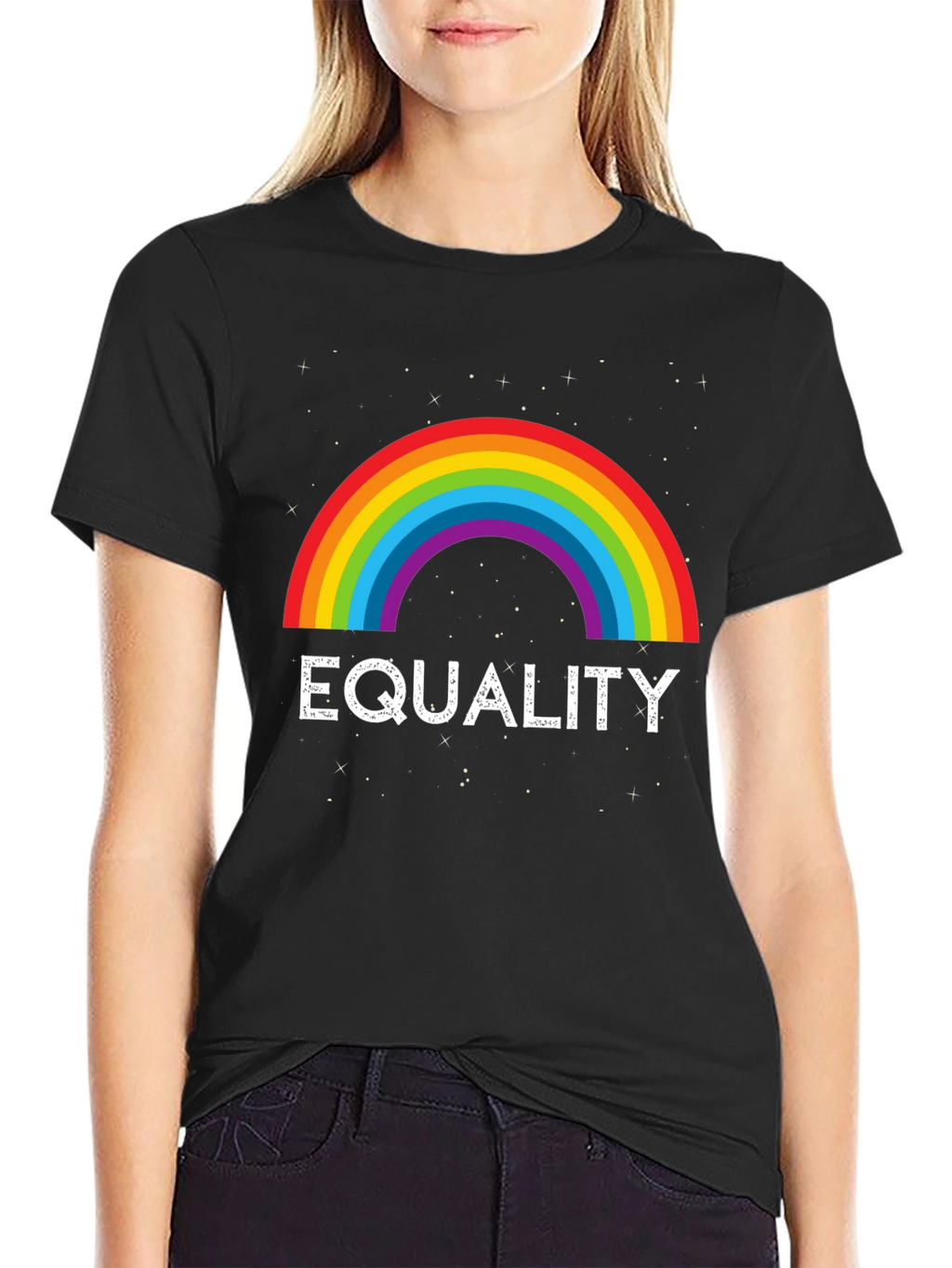 Equality Rainbow Graphic Tee