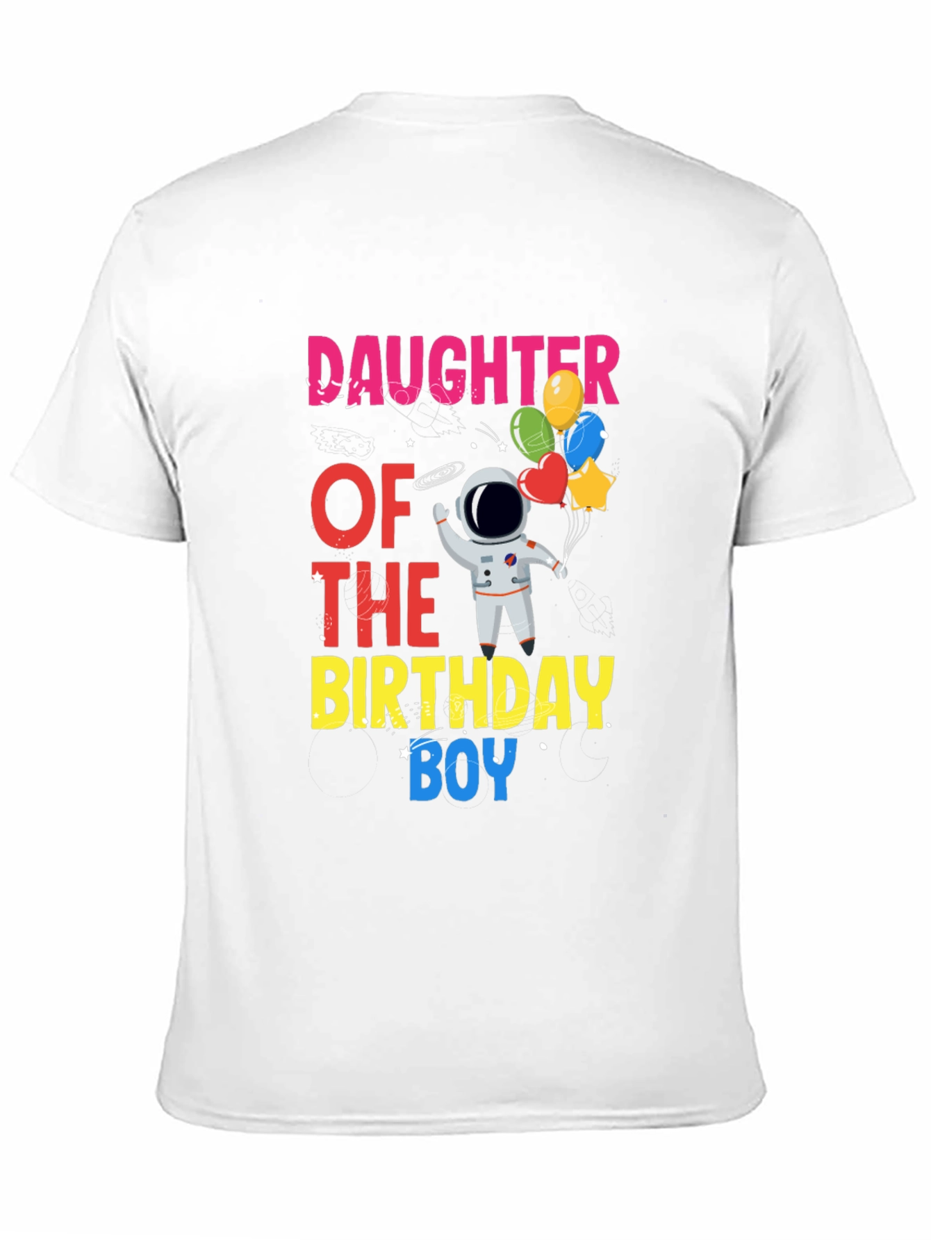 Daughter Of The Birthday Boy T-Shirt