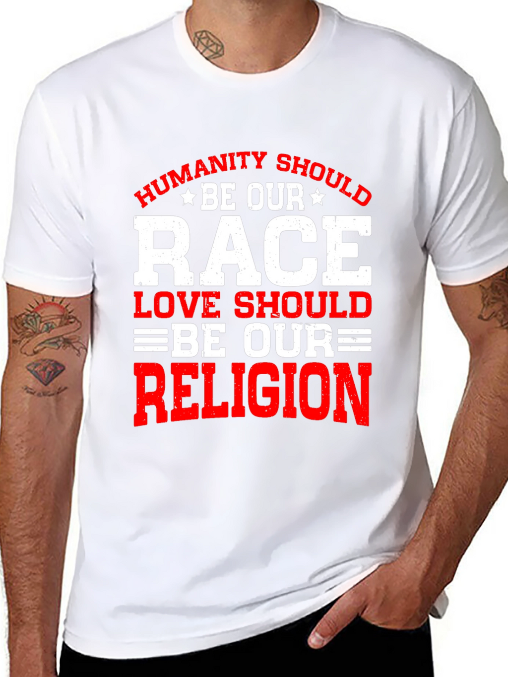 Humanity Should Be Our Race T-Shirt