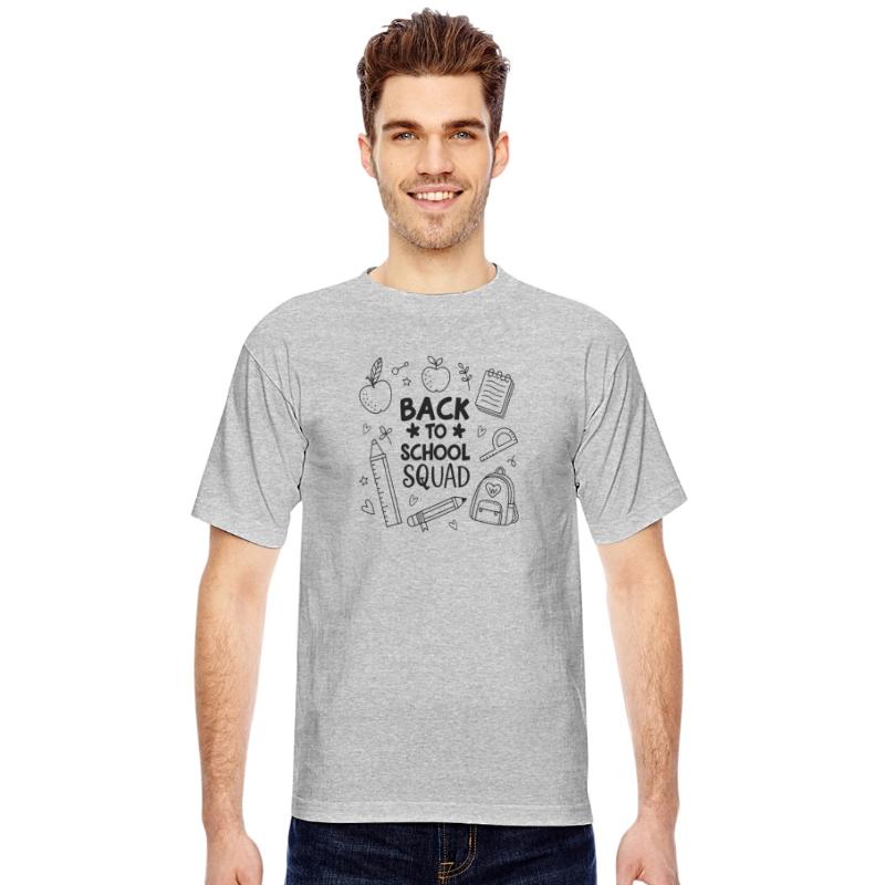 Back to School Squad Line Art Tee