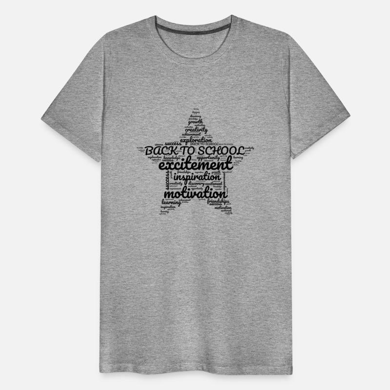 Back to school star black