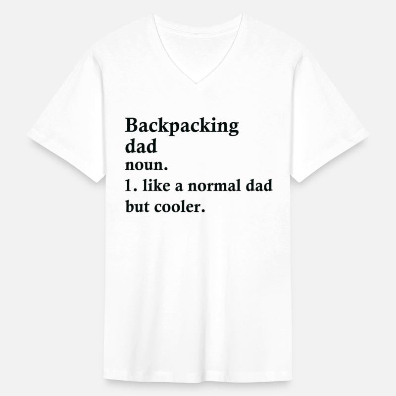 Backpacking Dad Funny Backpacker Definition