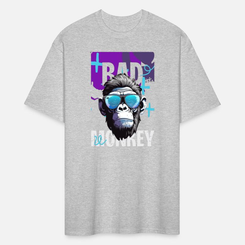 Bad Monkey Attitude – Cool Gorilla Shades Graphic
