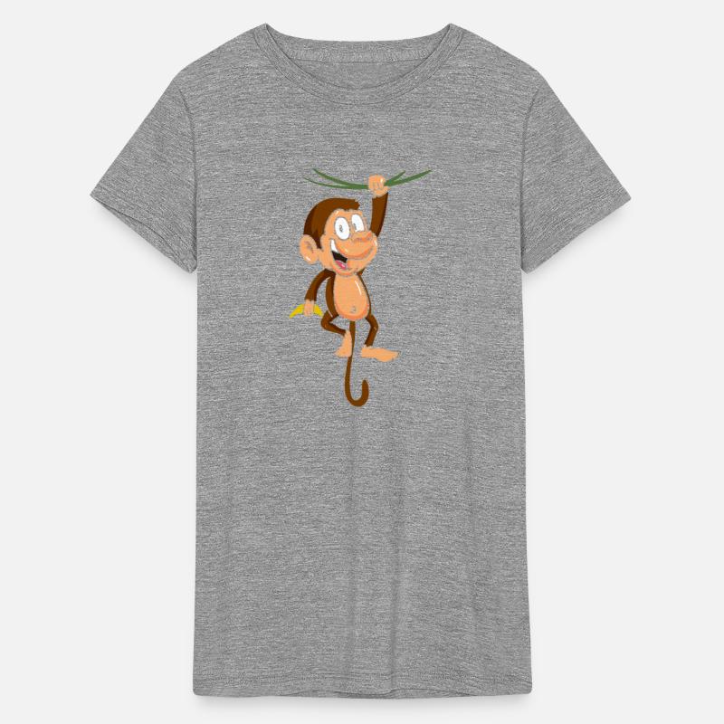 Banana Jungle Kids Monkey Motif 1